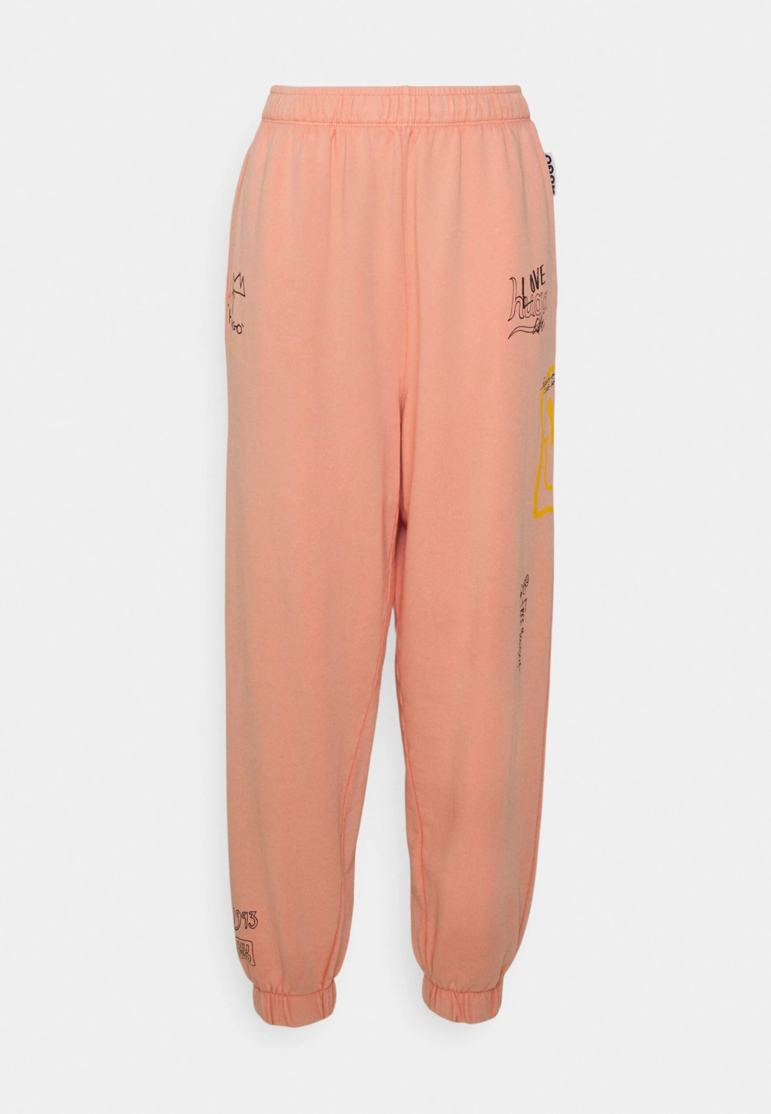Hugo Nerida - Tracksuit Bottoms - Light/Pastel Orange 7 Hugo Nerida - Tracksuit Bottoms - Light/Pastel Orange - Image 5
