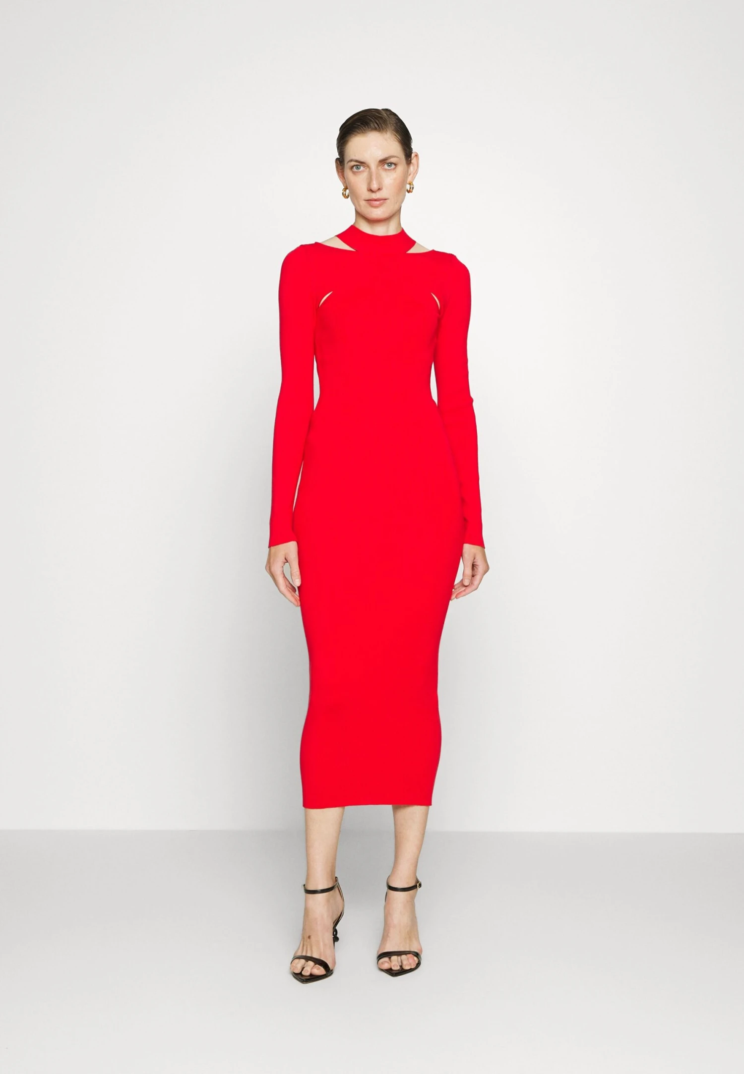 Hugo Sirgin - Shift Dress - Red 3 Hugo Sirgin - Shift Dress - Red