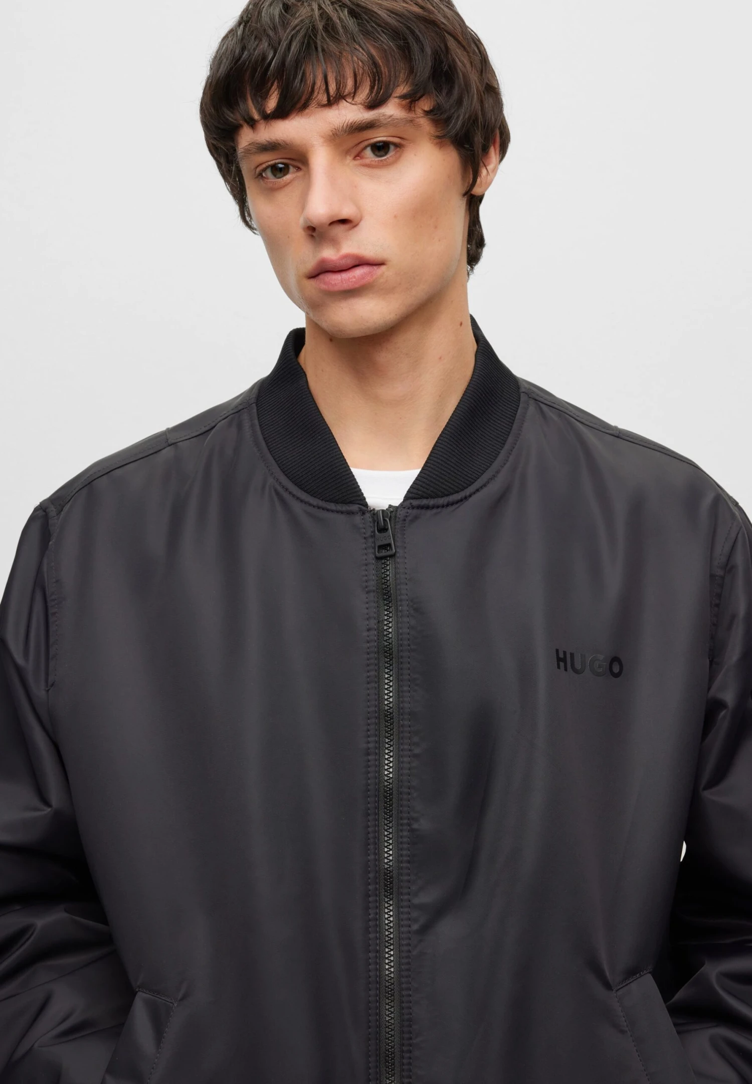 Hugo Byler - Bomber Jacket - Black 6 Hugo Byler - Bomber Jacket - Black - Image 4