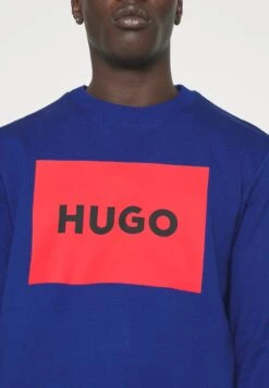 Hugo Sweatshirt - Medium Blue -Hugo d47ffe91ce1c40e6b2db217c2216944d