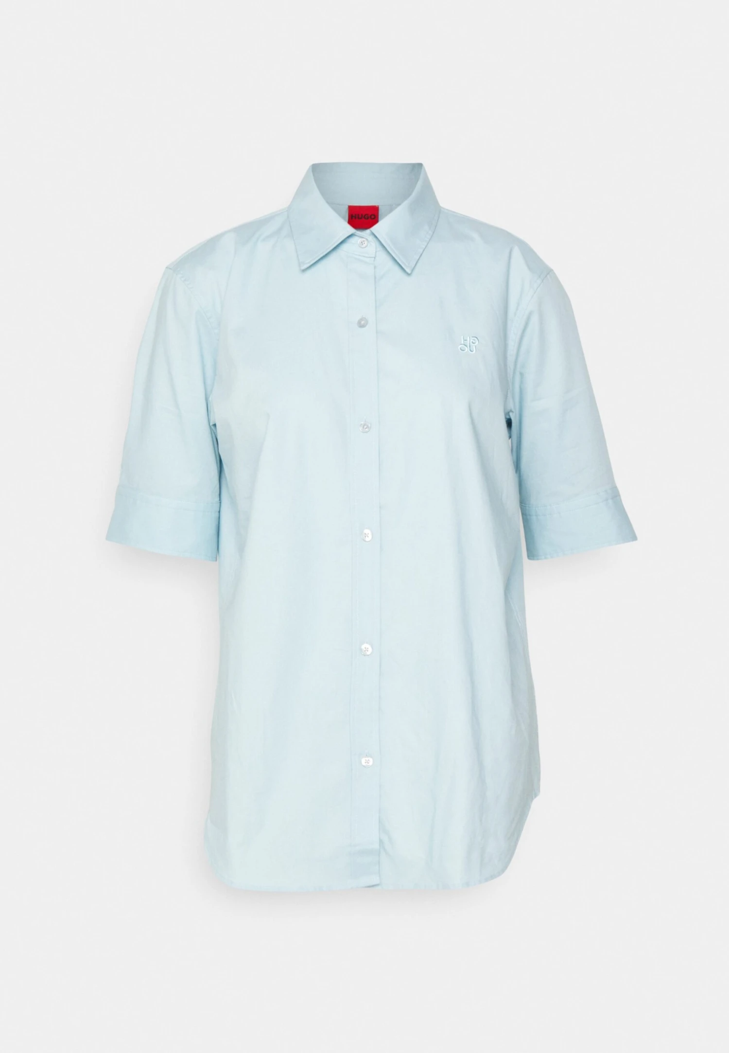 Hugo The Summer Shirt - Button-Down Blouse - Light/Pastel Blue 7 Hugo The Summer Shirt - Button-Down Blouse - Light/Pastel Blue - Image 5