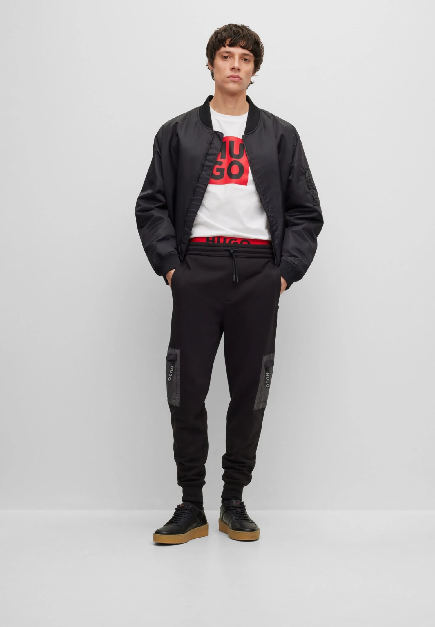 Hugo Byler - Bomber Jacket - Black 4 Hugo Byler - Bomber Jacket - Black - Image 2