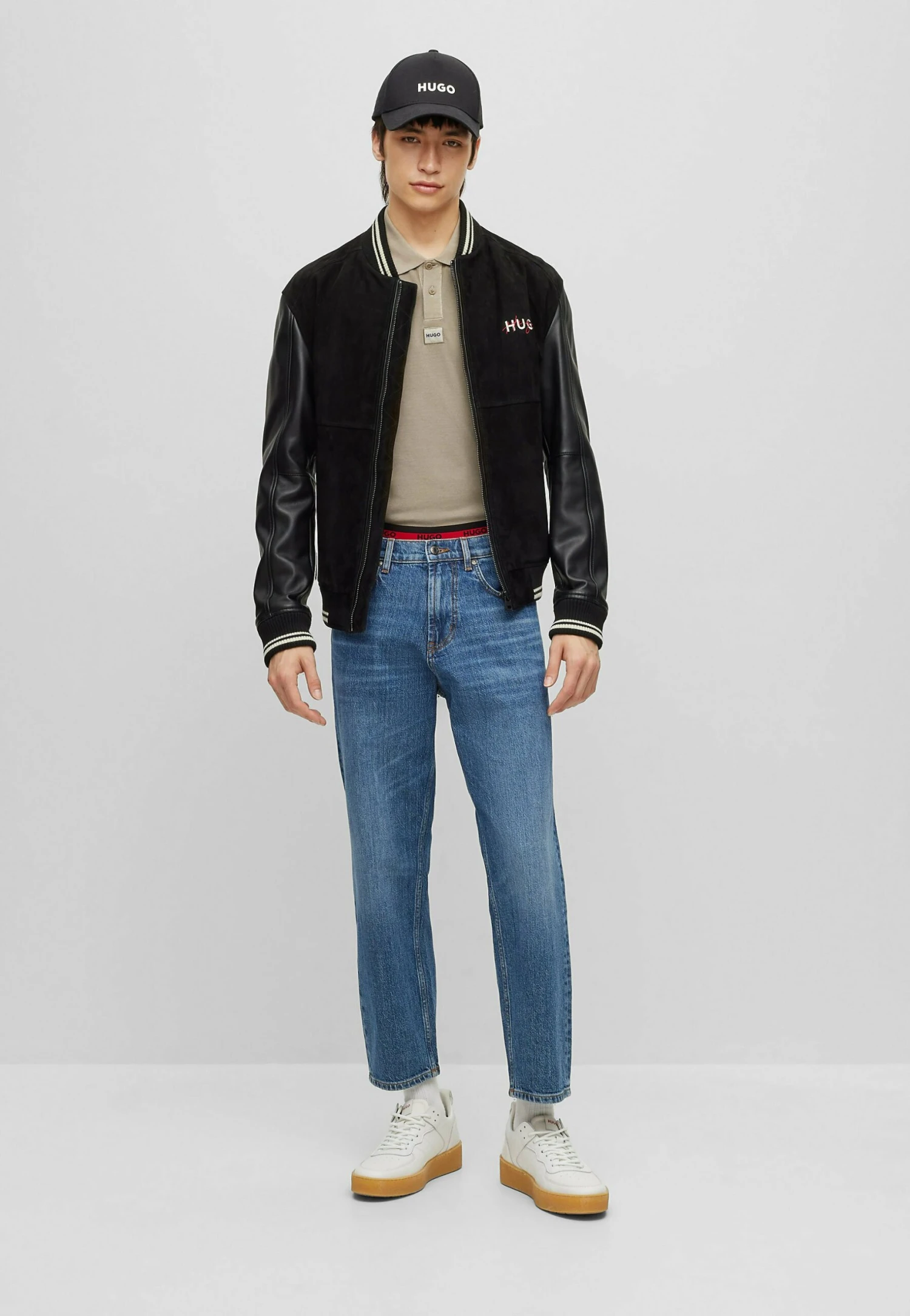 Hugo Straight Leg Jeans - Blue 4 Hugo Straight Leg Jeans - Blue - Image 2