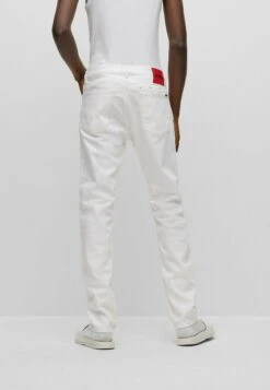 Hugo Straight Leg Jeans - White 10 Hugo Straight Leg Jeans - White -Hugo d5f406c0b6f34b0790c69a159f30b47c