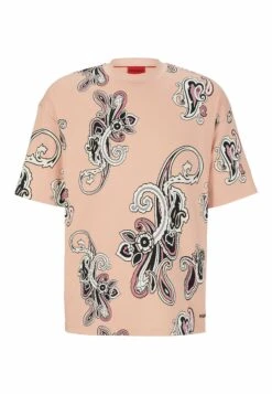 Hugo Dackenzie - Print T-Shirt - Light Red -Hugo d896cb89508043c49ba55a623c07e3bc