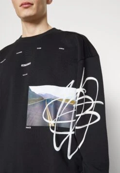 Hugo Deral - Sweatshirt - Black -Hugo d91039ea38b0476197fc9d0d6793126e