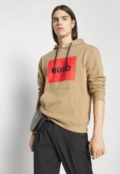 Hugo Duratschi223 - Hoodie - Medium Beige -Hugo db57c2fc264b400f8a63a9f0cc157bf1