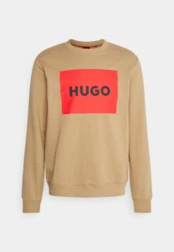 Hugo Sweatshirt - Medium Beige -Hugo db867607c3ac4ca6a3224f5b8a399d76