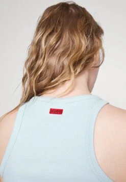 Hugo Classic Tank - Top - Light/Pastel Blue -Hugo dba5de36743a4897bcada713b0add810