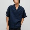 Hugo Egeeno - Shirt - Dark Blue Five -Hugo dd2e6fe7e3bf4bd1a9f207236e8e708c