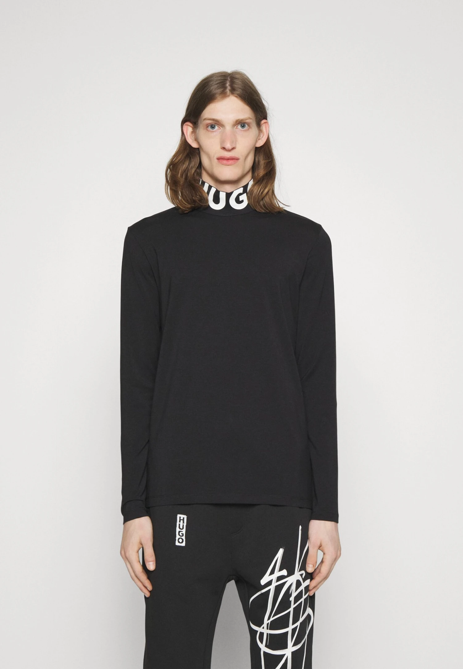 Hugo Dardini - Long Sleeved Top - Black 3 Hugo Dardini - Long Sleeved Top - Black