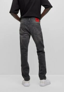 Hugo Straight Leg Jeans - Dark Grey Seven -Hugo ded349edb84641558b0412a374c8d229