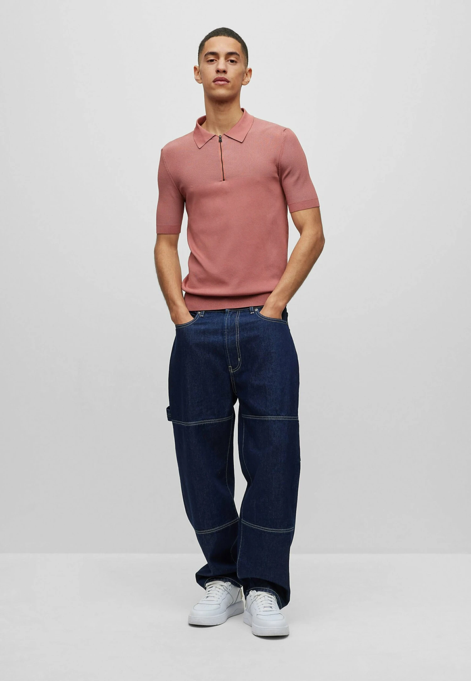 Hugo Sayfong - Polo Shirt - Pink Five 4 Hugo Sayfong - Polo Shirt - Pink Five - Image 2