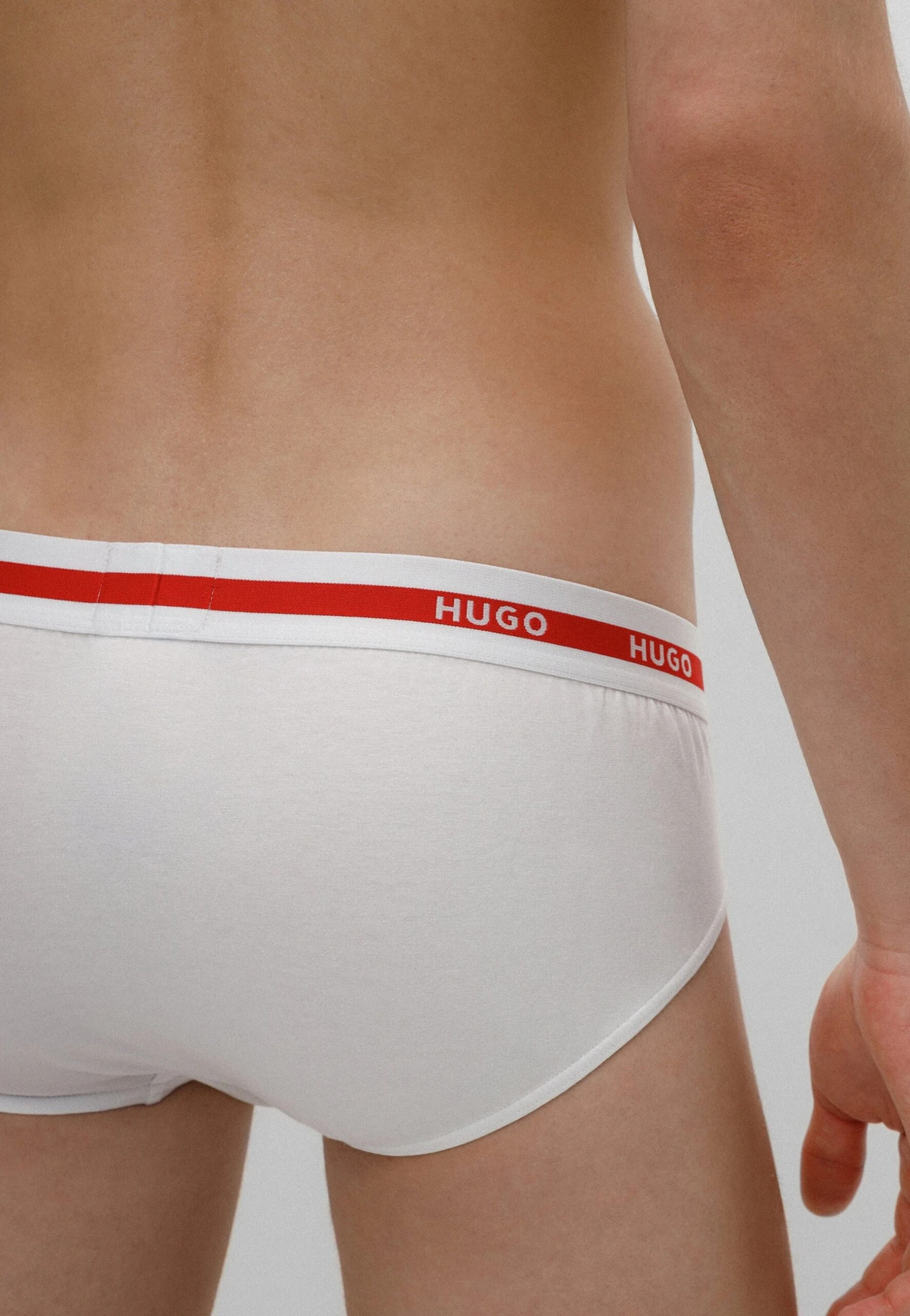 Hugo Hip Brief Twin 2 Pack - Briefs - White 6 Hugo Hip Brief Twin 2 Pack - Briefs - White - Image 4