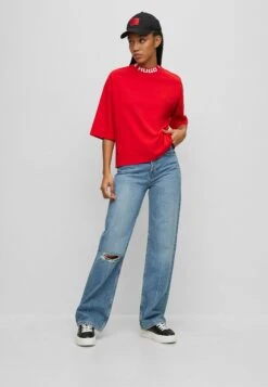 Hugo Dinaya - Long Sleeved Top - Open Pink Three -Hugo e10b01a0d7944a30b7c83ba9c1836ab2