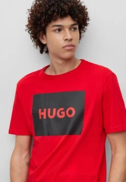 Hugo Dulive - Print T-Shirt - Open Pink -Hugo e178b9bbc4464b4995c2e2efc2fd2328