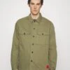 Hugo Enalu - Denim Jacket - Open Green 2 Hugo Enalu - Denim Jacket - Open Green -Hugo e1af767bc97c4a9a890981f3b6bd3d3e