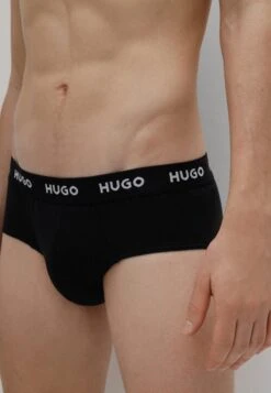 Hugo Hipbrief 3 Pack - Briefs - Black -Hugo e45e522795b74cf1aa398517cd0f7cea