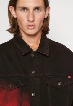 Hugo Denim Jacket - Bright Red -Hugo e4a83ec4e0b44d1fa1e4d559565b8351