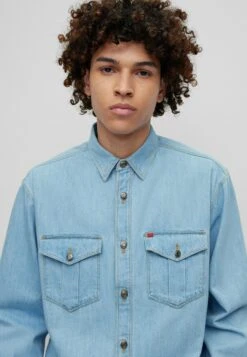 Hugo Enio - Shirt - Light Blue Three 12 Hugo Enio - Shirt - Light Blue Three -Hugo e60846371f254acc85bcc586e5eac5fd