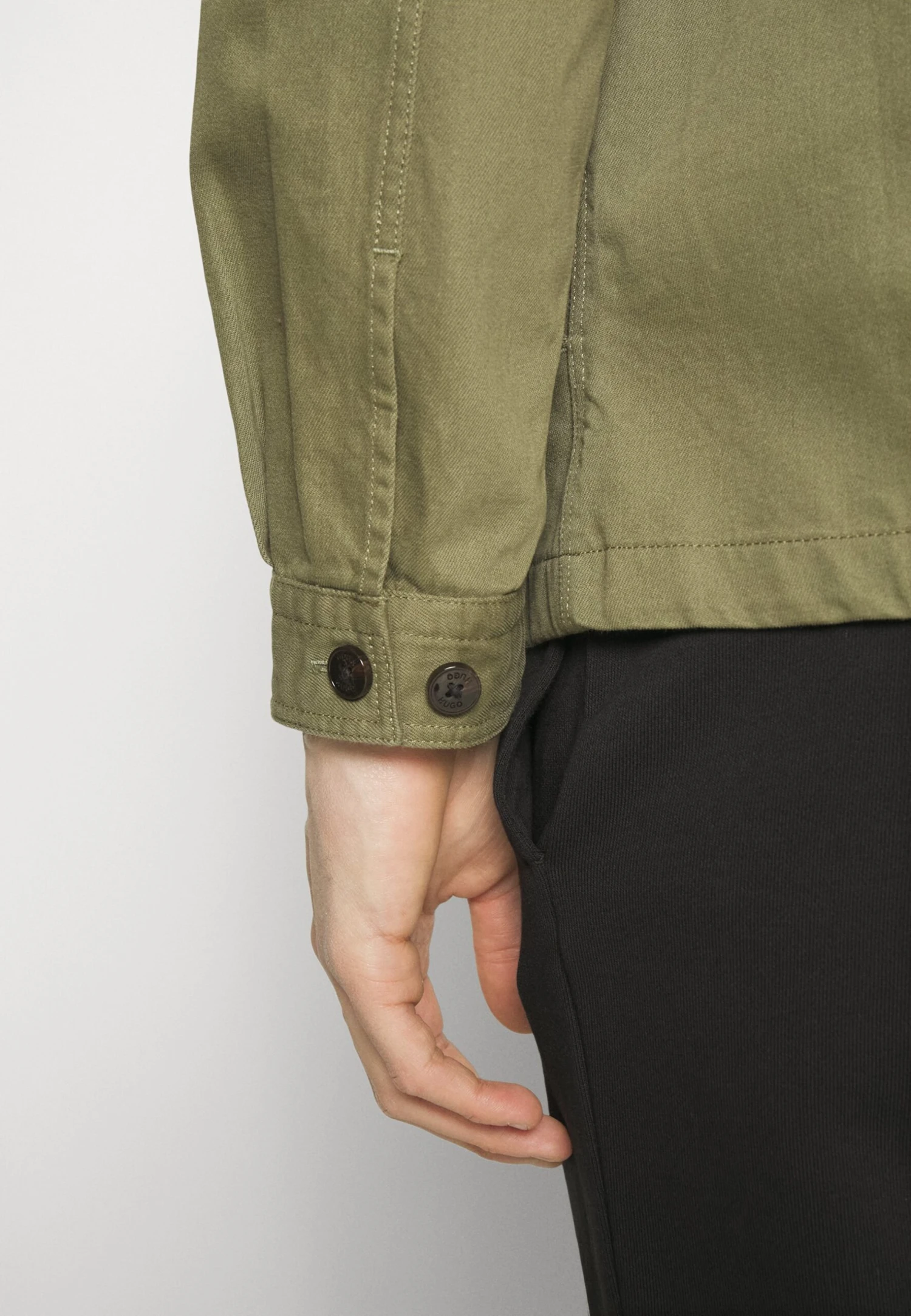 Hugo Enalu - Denim Jacket - Open Green 8 Hugo Enalu - Denim Jacket - Open Green - Image 6