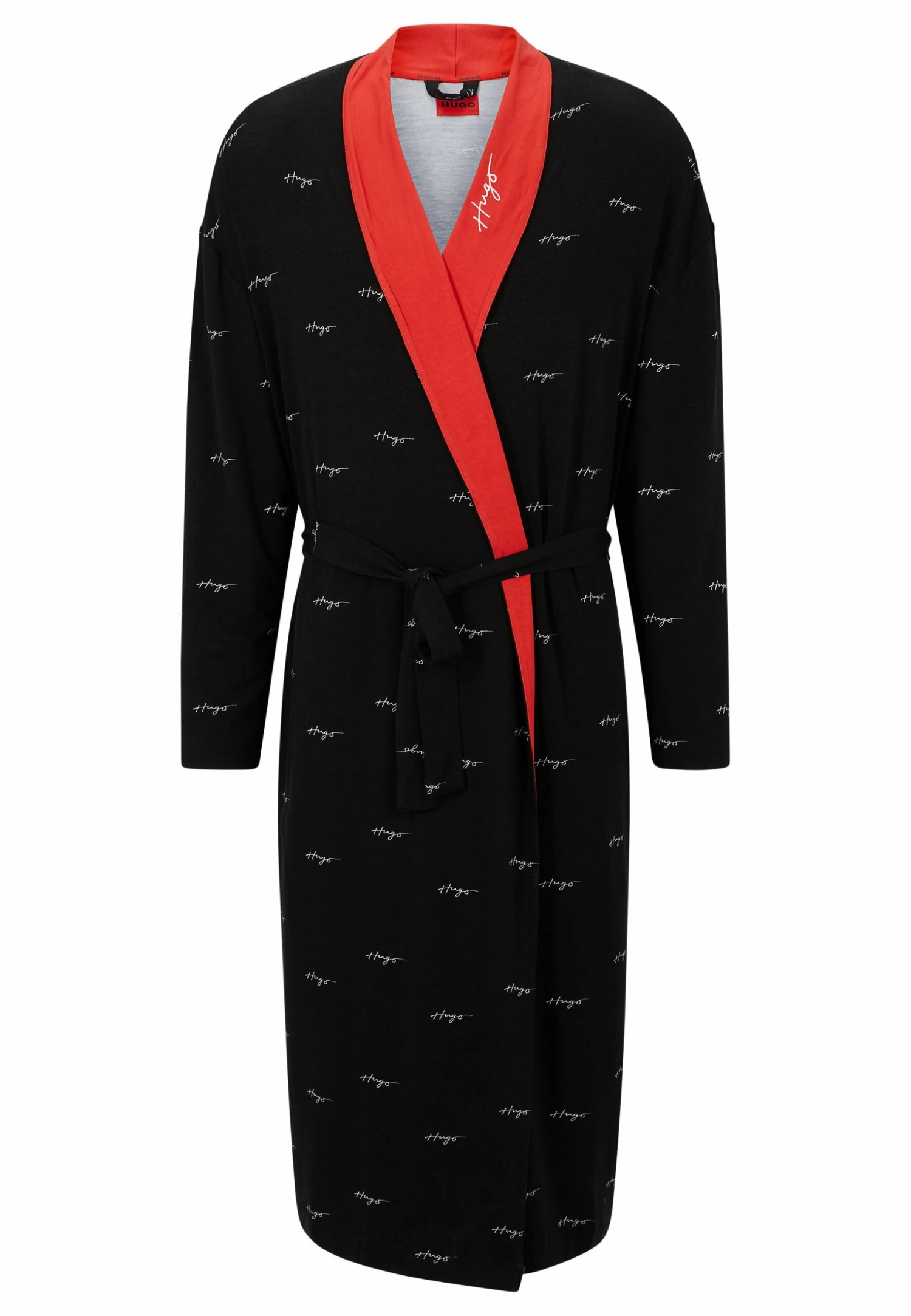 Hugo Dressing Gown - Black One 3 Hugo Dressing Gown - Black One