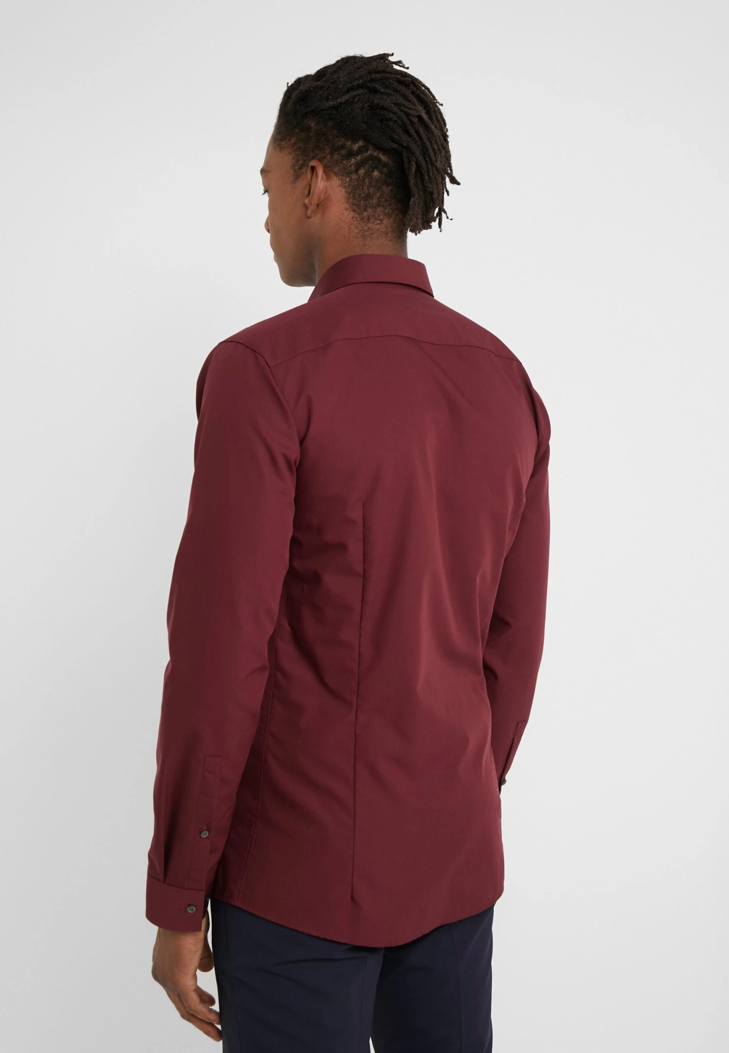 Hugo Erriko Extra Slim Fit - Formal Shirt - Dark Red 5 Hugo Erriko Extra Slim Fit - Formal Shirt - Dark Red - Image 3