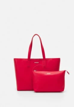 Hugo Chris Shopper Set - Tote Bag - Bright Red -Hugo e753adc228144c67894e54c610c6ab71