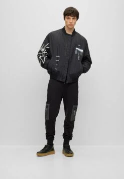 Hugo Byler - Bomber Jacket - Black One -Hugo e8aeeb5898d84281b7ad058830ba6a48
