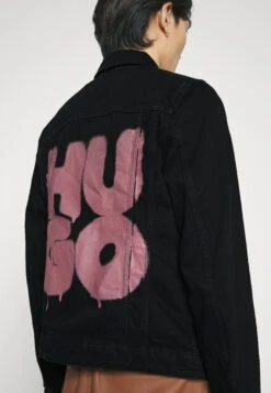 Hugo Denim Jacket - Charcoal -Hugo e8c12cc2fd614e0a8ecb5656ad4803ed