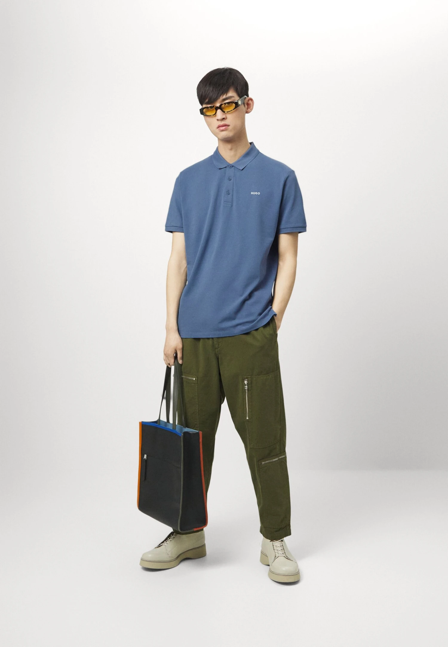 Hugo Donos - Polo Shirt - Open Blue 4 Hugo Donos - Polo Shirt - Open Blue - Image 2