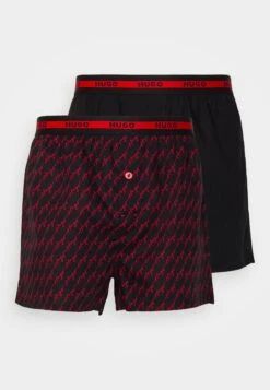 Hugo 2 Pack - Boxer Shorts - Black -Hugo ea70568ad64d4180bdeaf64f82dded95