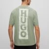 Hugo Danden - Print T-Shirt - Light/Pastel Green -Hugo eaab3007b5e247369fc7287bca1d43fe
