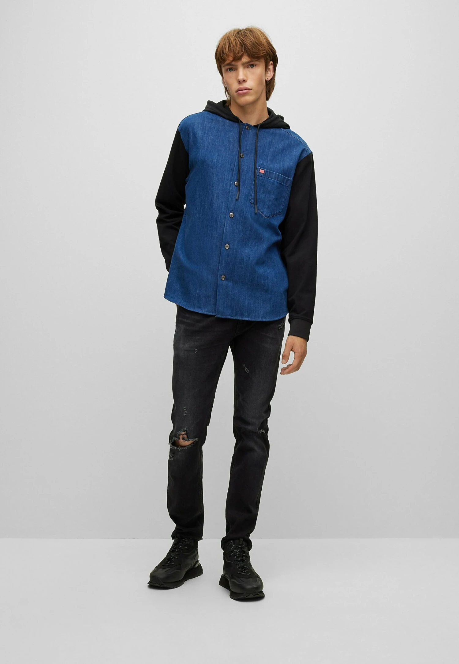 Hugo Slim Fit Jeans - Dark Grey Three 4 Hugo Slim Fit Jeans - Dark Grey Three - Image 2