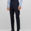 Hugo Howardm - Trousers - Dark Blue Five -Hugo ed8c6cc127e844a0b1348cb34c136c19