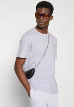 Hugo Basic T-Shirt - Light Pastel Purple -Hugo ed9cda328cd64de4b62679e0d377d8dc