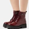 Hugo Kris Lace Bootie - Platform Ankle Boots - Dark Red 1 Hugo Kris Lace Bootie - Platform Ankle Boots - Dark Red -Hugo efe81b59570d433ca8bf6ec7aa83aff6
