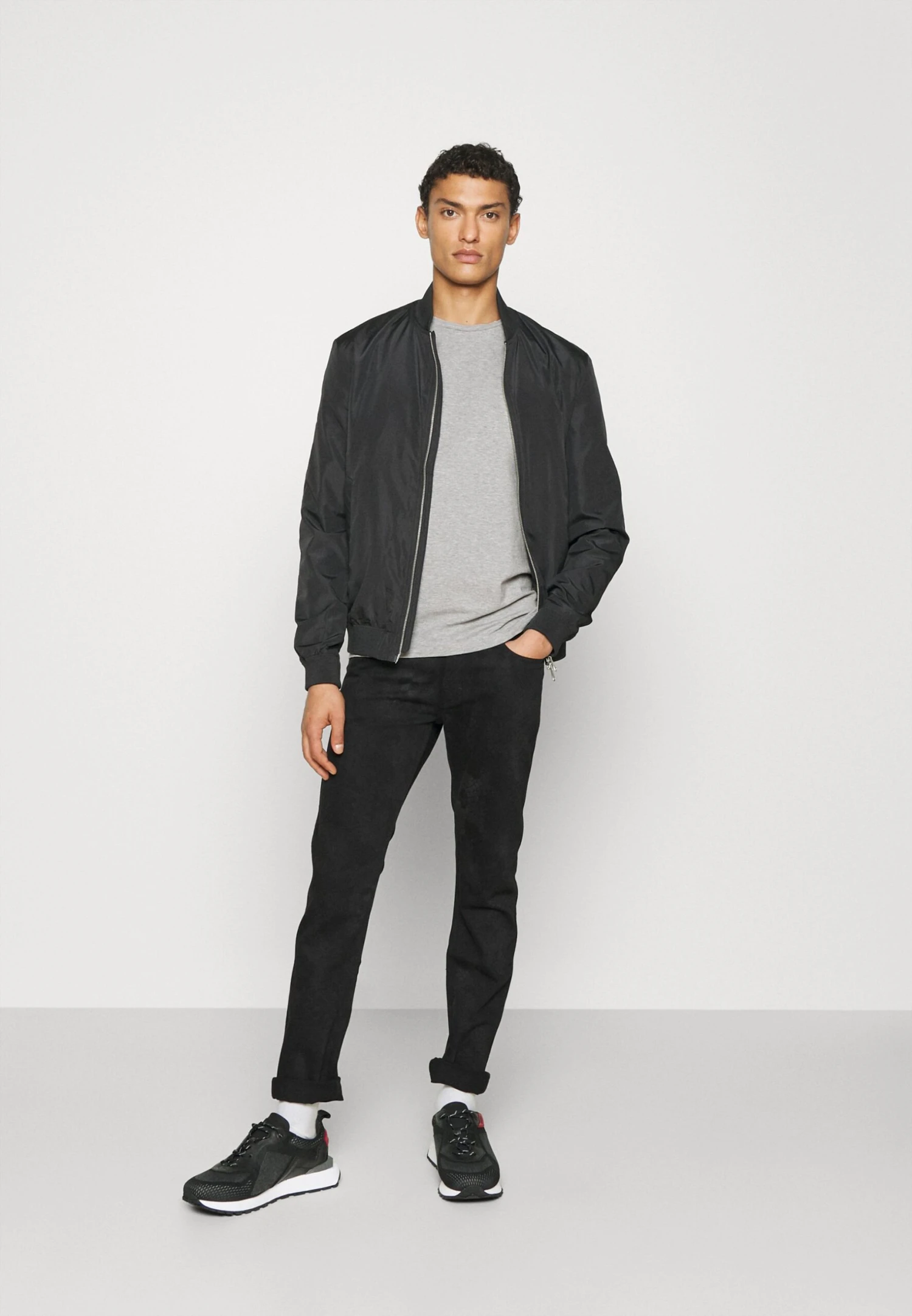 Hugo Round 2 Pack - Basic T-Shirt - Grey/Grey 3 Hugo Round 2 Pack - Basic T-Shirt - Grey/Grey