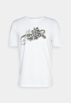 Hugo Dulive - Print T-Shirt - White -Hugo f58426732265476f88e773155f3f64f2