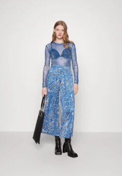 Hugo Diralina - Long Sleeved Top - Blue -Hugo f6dd3daffc1945f0bb57c61ef1926624