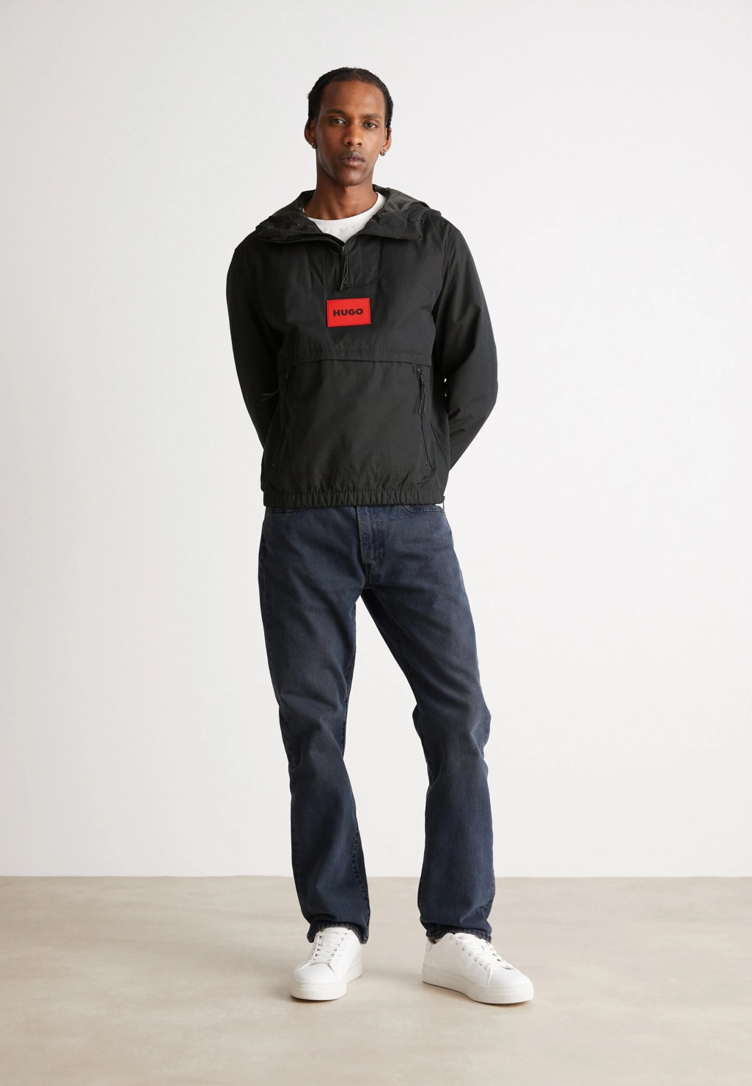 Hugo Windbreaker - Black 4 Hugo Windbreaker - Black - Image 2