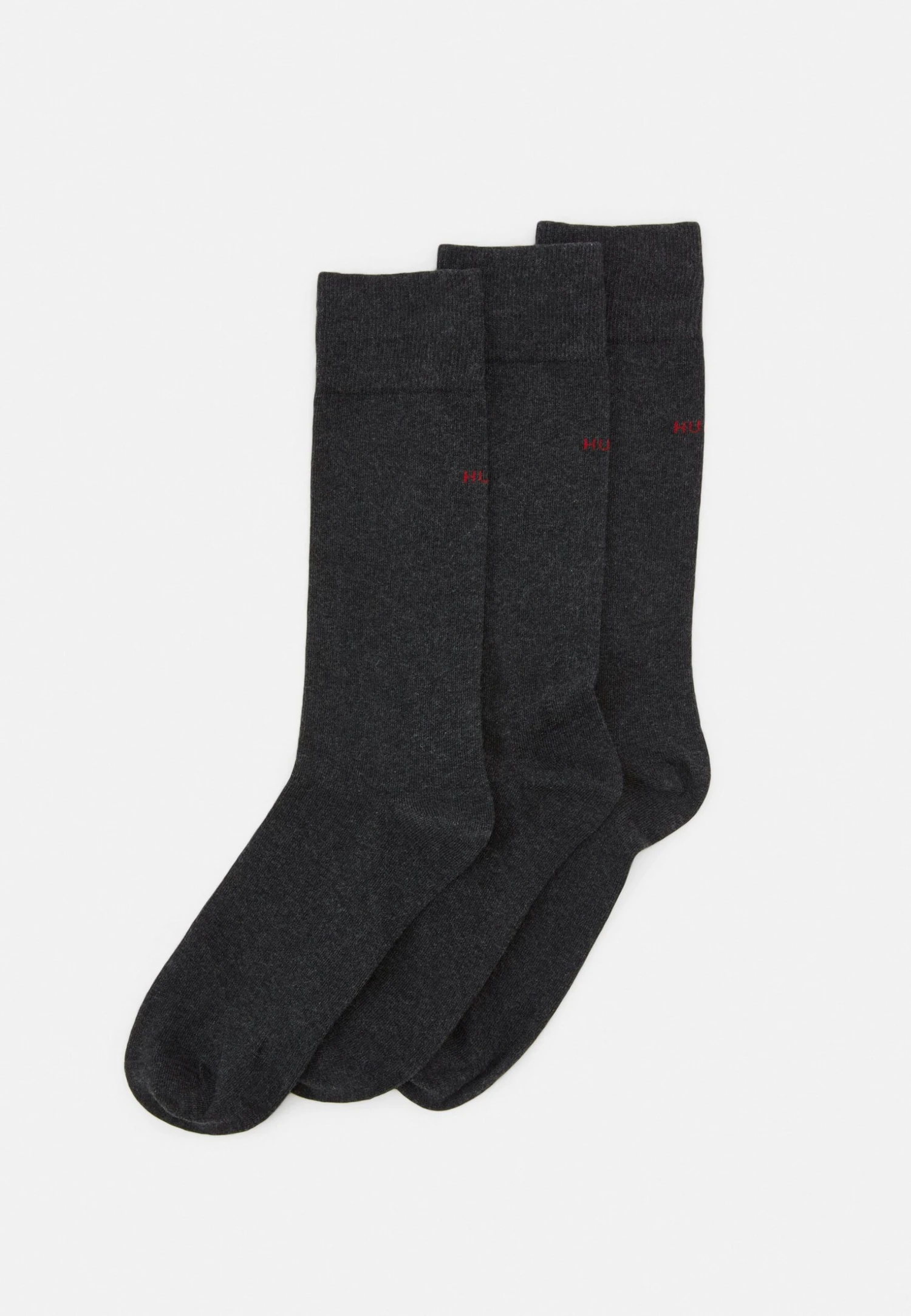 Hugo 3 Pack - Socks - Charcoal 3 Hugo 3 Pack - Socks - Charcoal
