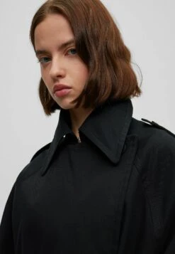 Hugo Mannika - Trenchcoat - Black One 14 Hugo Mannika - Trenchcoat - Black One -Hugo f72b38e34a0a41f4a71c05b587dbc72c