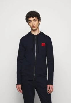Hugo Daple212 - Zip-Up Sweatshirt - Dark Blue