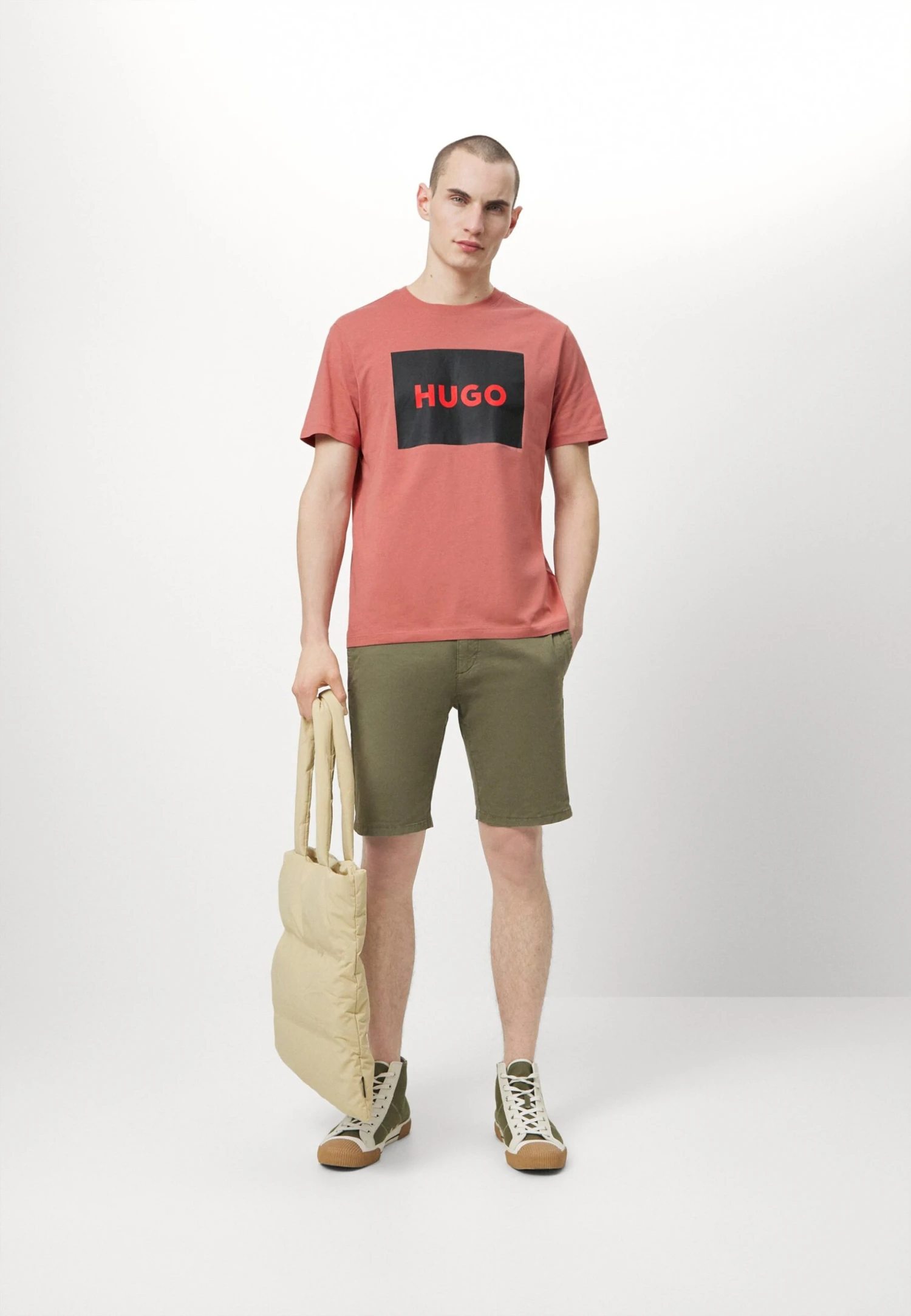 Hugo Dulive - Print T-Shirt - Medium Pink 4 Hugo Dulive - Print T-Shirt - Medium Pink - Image 2