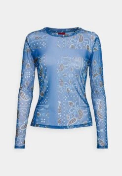 Hugo Diralina - Long Sleeved Top - Blue -Hugo f9f8417c6fdd4ae8bd688cb14402aa4a