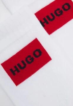 Hugo Label 2 Pack - Socks - White -Hugo fb26d76abca04227b3184942cba64392