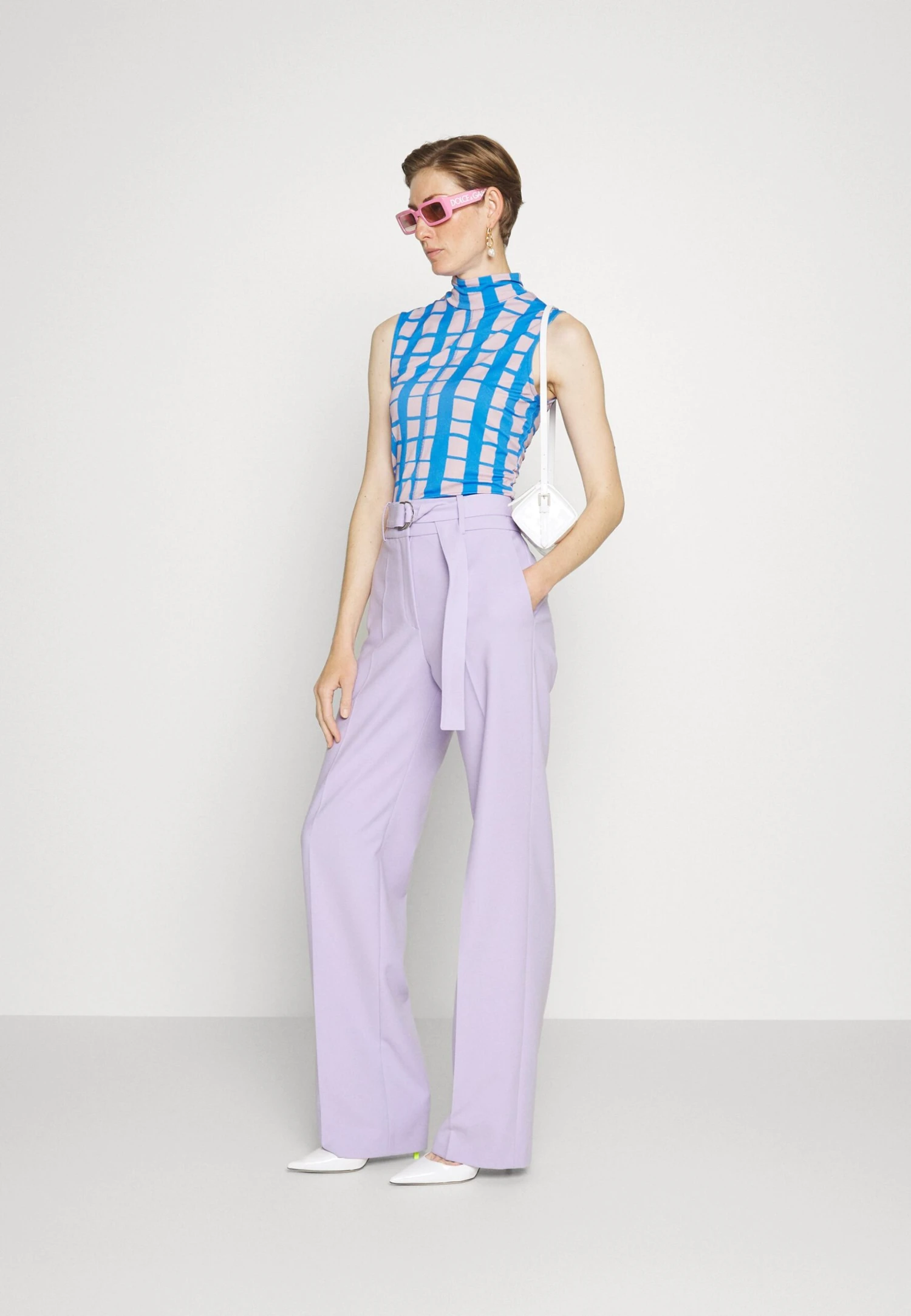 Hugo Huglia - Trousers - Light/Pastel Purple 4 Hugo Huglia - Trousers - Light/Pastel Purple - Image 2