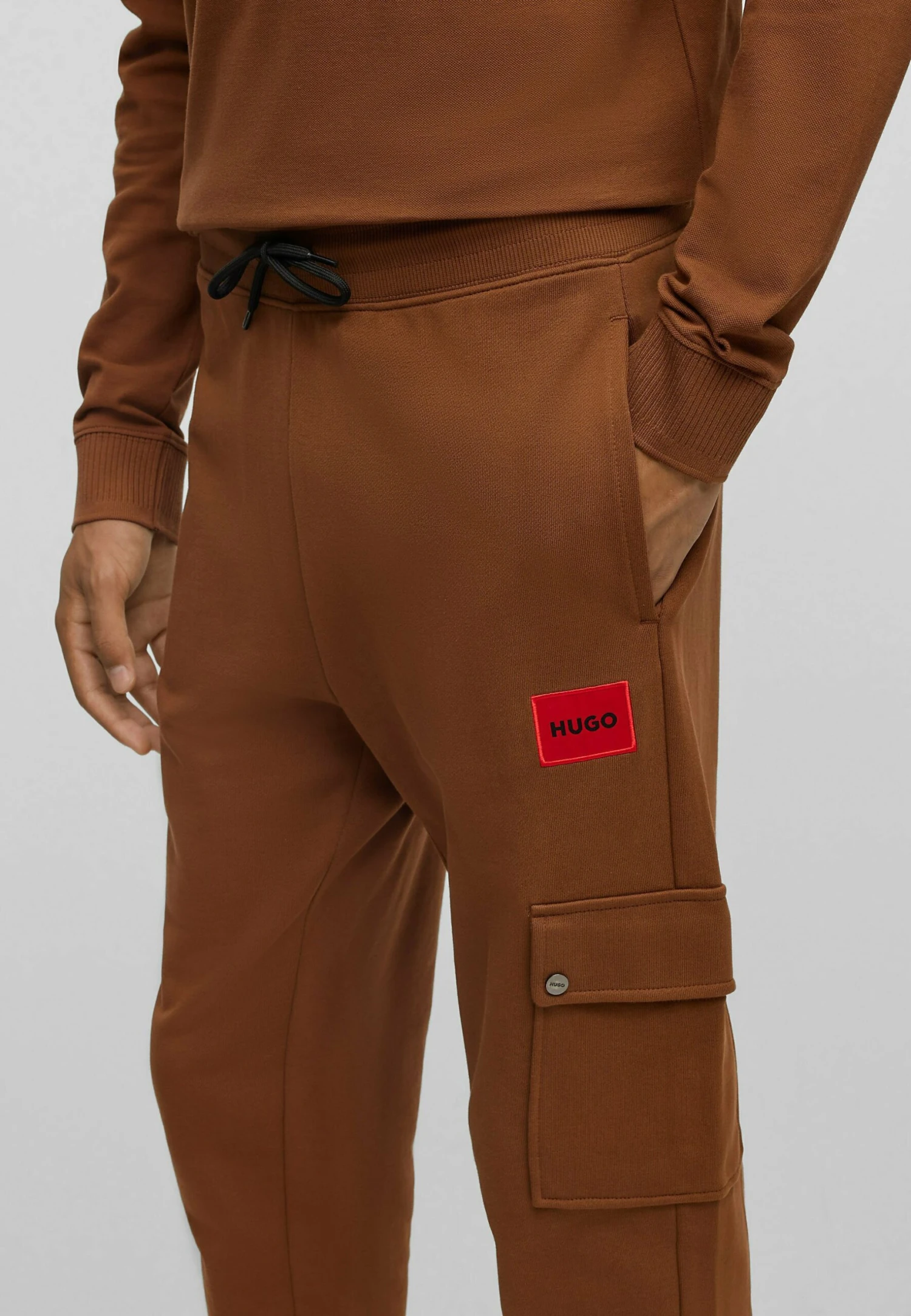 Hugo Dwellrom - Cargo Trousers - Brown Fourteen 6 Hugo Dwellrom - Cargo Trousers - Brown Fourteen - Image 4