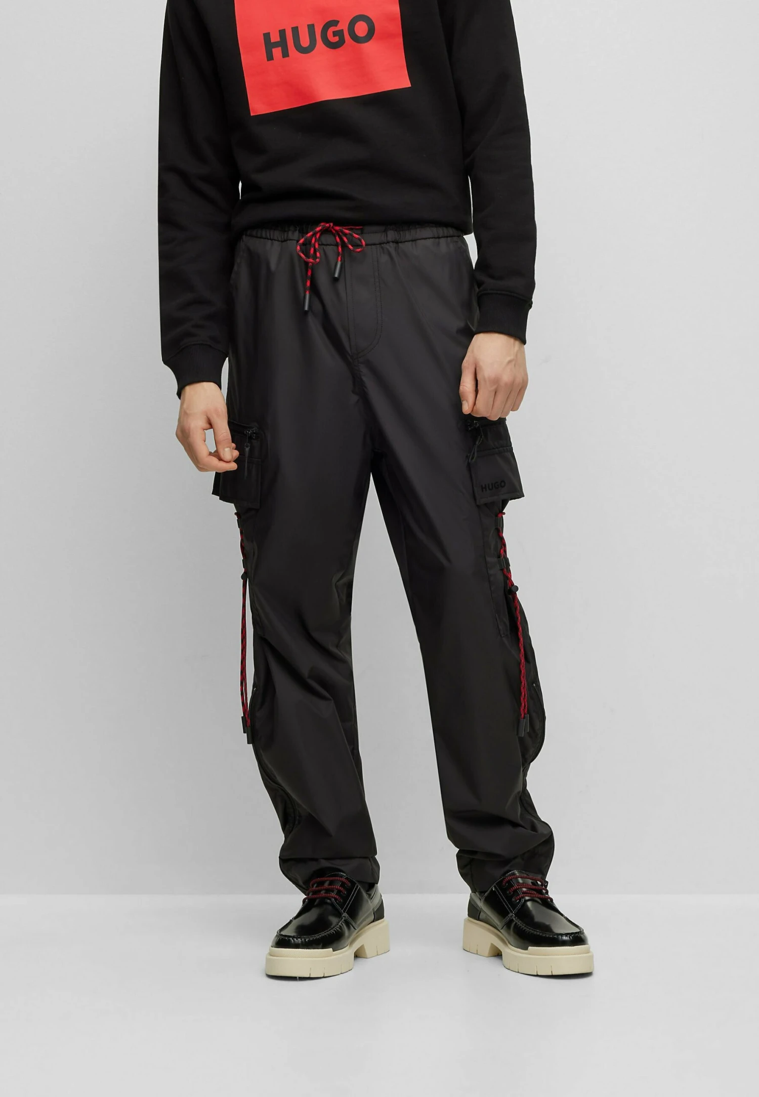 Hugo Gash233 - Cargo Trousers - Schwarz Eins 3 Hugo Gash233 - Cargo Trousers - Schwarz Eins